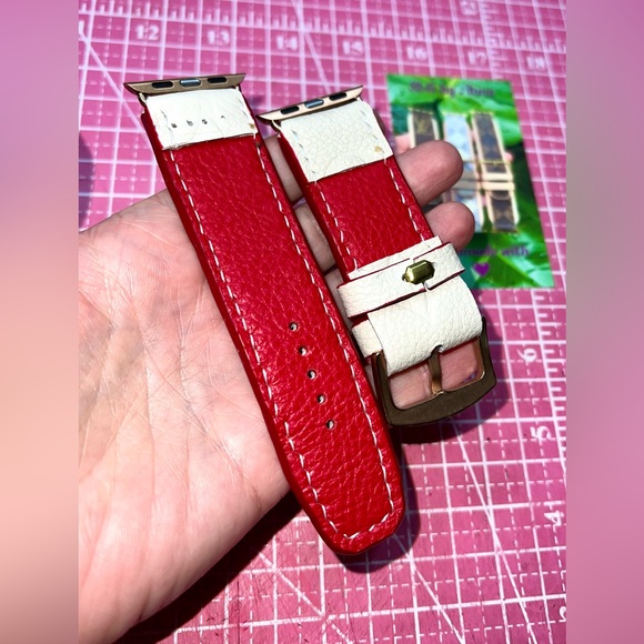 🩷 Loui V Empreinte Apple Watch band Handmade with 🩷 - Picture 8 of 15